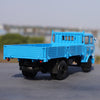 Original Blue 1:24 Sinotruk Yellow River JN150 8 ton cargo truck model Alloy heavy truck toy vehicle for gift