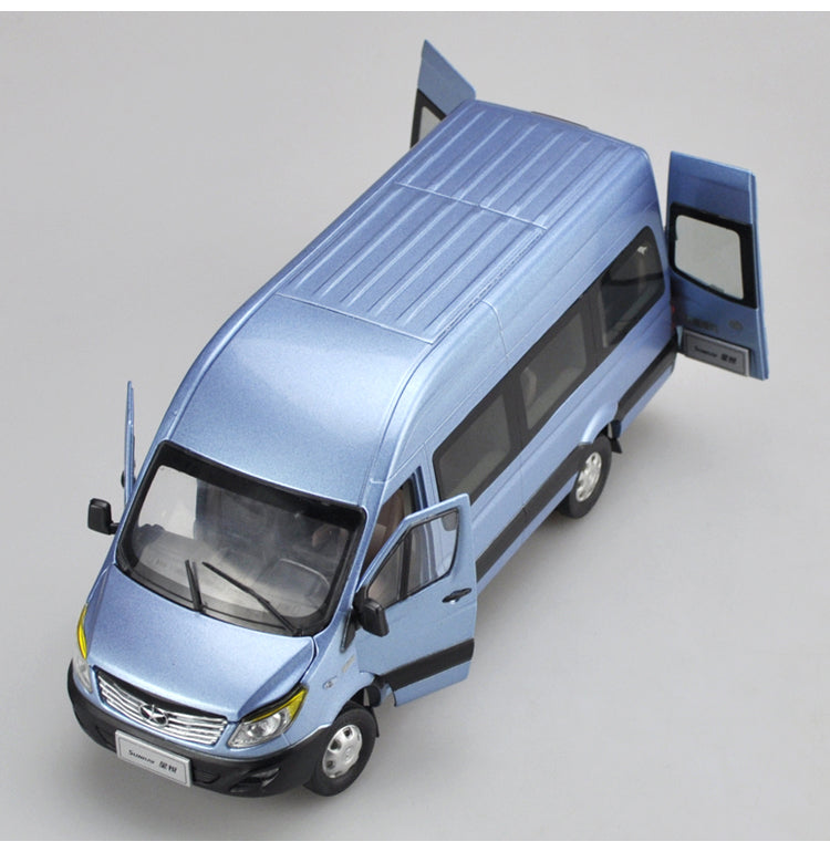 1:24 Scale JAC SUNRAY Multifunctional commercial vehicle Diecast Model with small gift