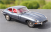 Classic 1:18 Kyosho Jaguar E-type diecast car model alloy 60th anniversary scale car miniature for collection