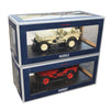 Original factory high quality NOREV 1:18 Jeep Willis 1924 zinc alloy metal diecast car model for gift, collection