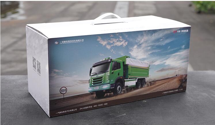 original factory 1:24 Jiefang FAW Tian V Diecast dump truck models alloy slag truck miniature construction machinery truck model for sale