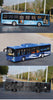 Original 1:42 Nanjing Jinlong Skywell H12 new energy pure electric Diecast bus model for gift, collection