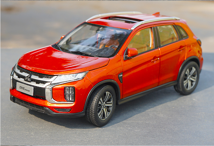 Original factory authentic 1:18 Gac Mitsubishi Jinxuan ASX 2020 diecast car model for toys, gift, collection