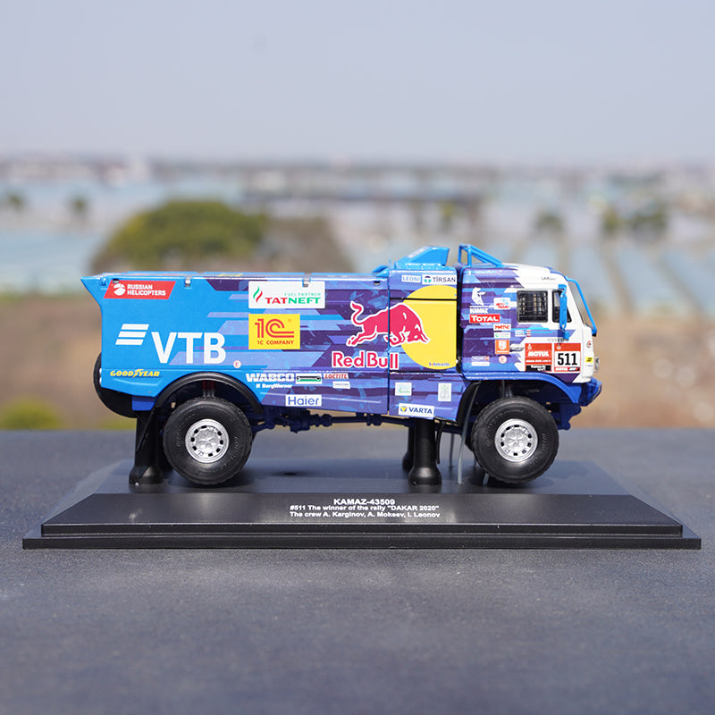 Collectable Russia 1:43 Kamaz DAKAR 2020 Diecast off-road truck model for collection, gift