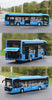 Original factory 1:43 Russian KAMaAZ Diecast Pure electric bus alloy simulation bus model for sale