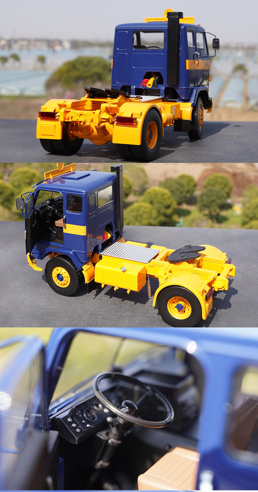 Original factory 1:18 KK Volvo F88 Diecast tractor truck model for collection, promotional gift