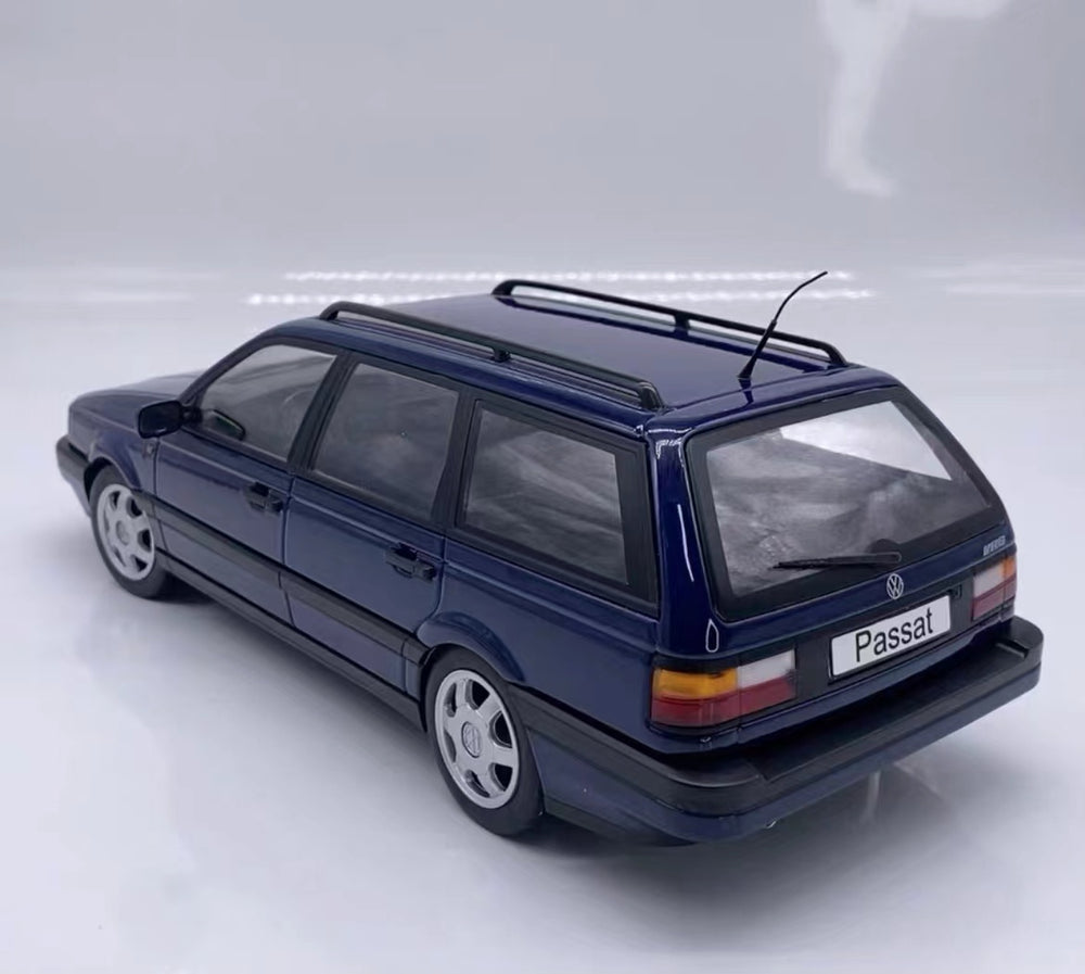 1:18 Volkswagen VW old passat KK diecast scale blue wagon scale car model for gift