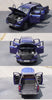 High simulation blue 1:18 Kaicheng F70 diecast truck metal car model for birthday gift