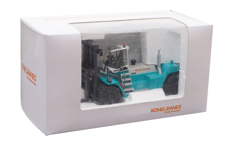 Original factory 1:50 Konecranes Diecast Container Forklift Model for gift, collection