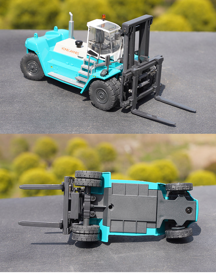 Original factory 1:50 Konecranes Diecast Container Forklift Model for gift, collection