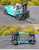 Original factory 1:50 Konecranes Diecast Container Forklift Model for gift, collection