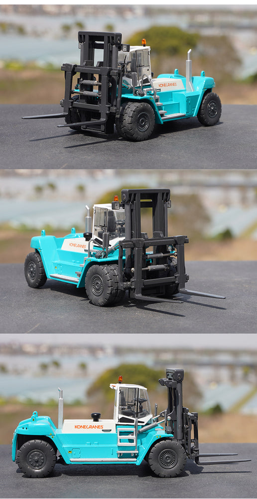 Original factory 1:50 Konecranes Diecast Container Forklift Model for gift, collection
