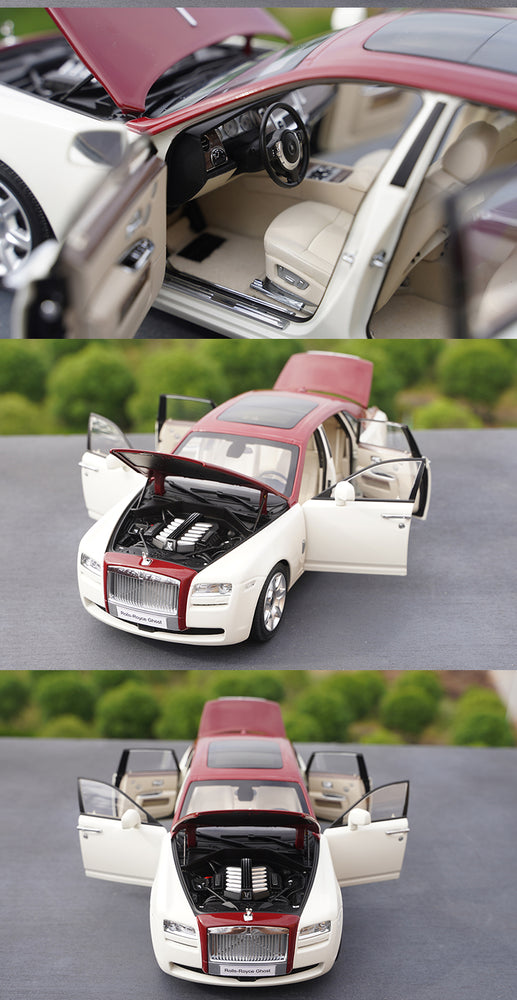 1:18 Kyosho Rolls-Royce Ghost diecast alloy simulation car model for gift, collection