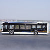 Original factory 1:42 Zhongtong LCK6126EVGR1 Pure electric 12m diecast city bus model for gift, collection