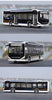 Original factory 1:42 Zhongtong LCK6126EVGR1 Pure electric 12m diecast city bus model for gift, collection