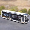 Original factory 1:42 Zhongtong LCK6126EVGR1 Pure electric 12m diecast city bus model for gift, collection