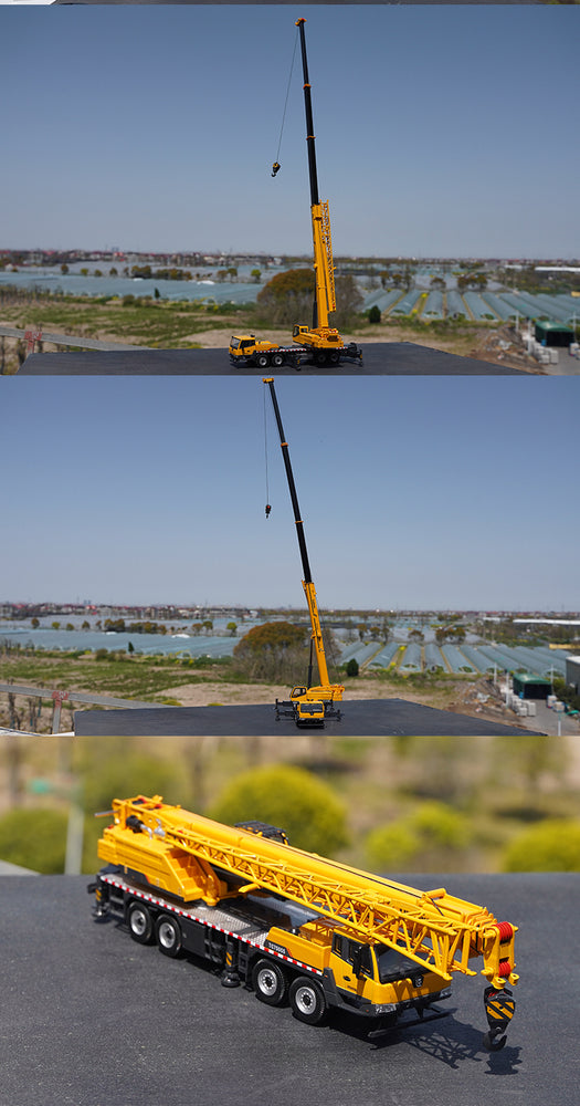 1:43 New diecast LIUGONG TC750C5 75ton crane model for sale