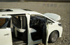 High classic 1:18 Kenfai Lexus LM300H diecast commercial vehicle MVP alloy car model for gift, collection