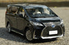 High classic 1:18 Kenfai Lexus LM300H diecast commercial vehicle MVP alloy car model for gift, collection