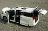 High classic 1:18 Kenfai Lexus LM300H diecast commercial vehicle MVP alloy car model for gift, collection