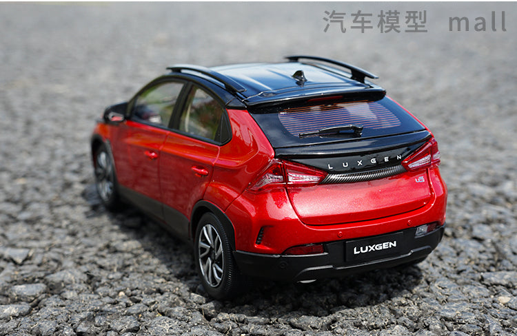 1:18 Dealer Edition 2019 Luxgen U5 SUV Diecast Model with small gift