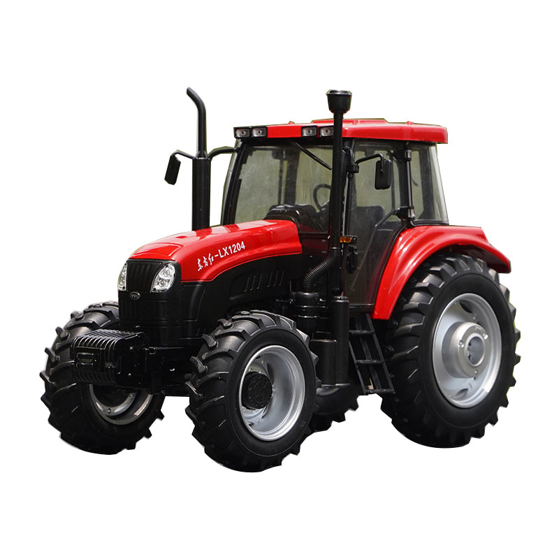 Collectable top quality 1:24 YTO First tow Dongfanghong LX1204 Diecast wheeled alloy farm tractor model for gift, toys