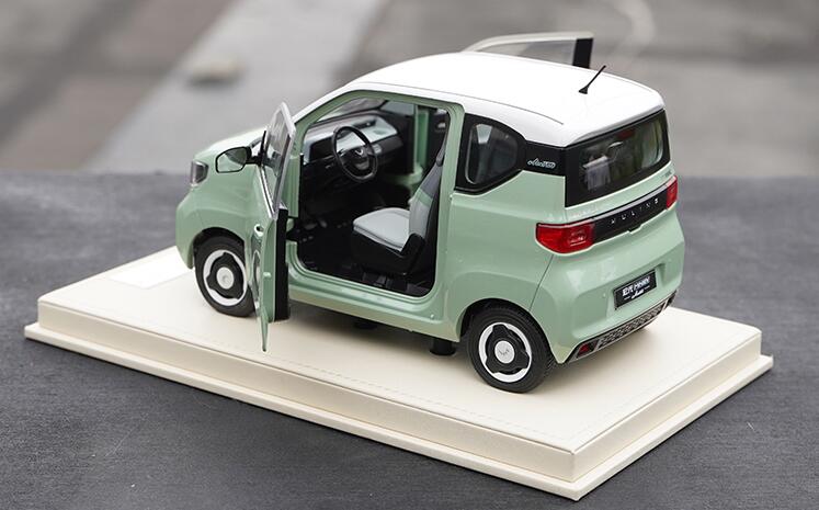 1:16 Original Wuling Hongguang MINI EV Macaron people mobility scooter alloy simulation car model