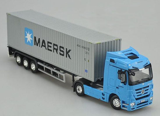 Miniatura Carreta Mercedes Benz Container Esc 1:50 Maersk P