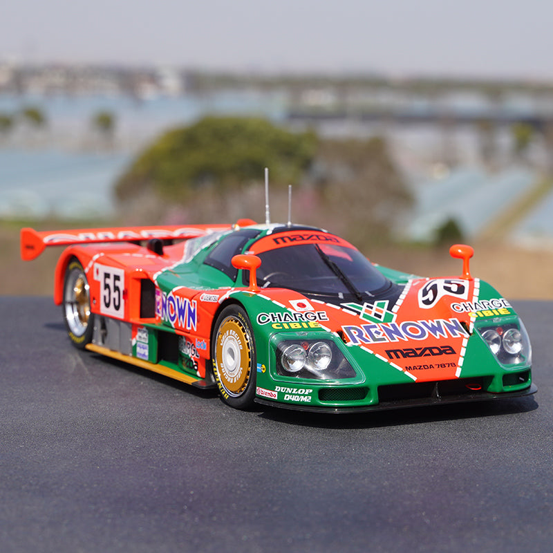 VOITURE 24 HEURES LE MANS 1991 1/43 Winner MAZDA 787B #55 1/43 IXO VOITURE 24 HEURES LE MANS 1991 1/43 Winner MAZDA 787B #55 1/43 IXO