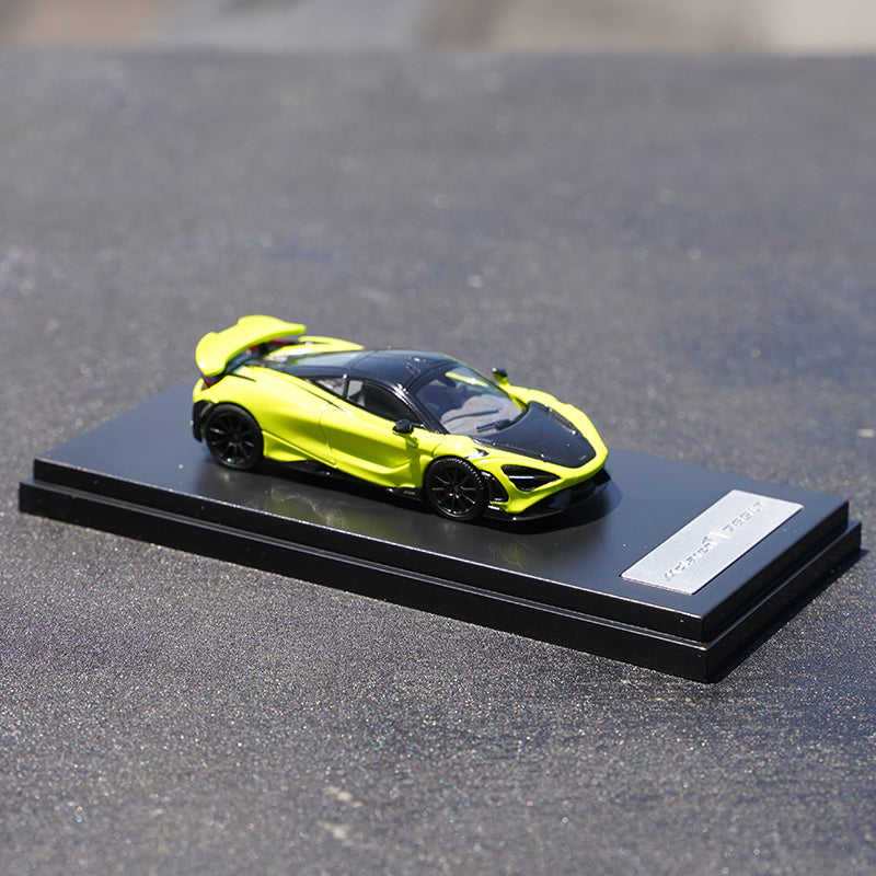 1:64 LCD McLaren 765 LT alloy car model McLaren diecast scale racing car model for gift, collection