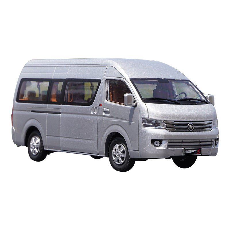 Original 1:24 Foton Mengparker S-class light passenger diecast commercial vehicle van MPV alloy simulation car model