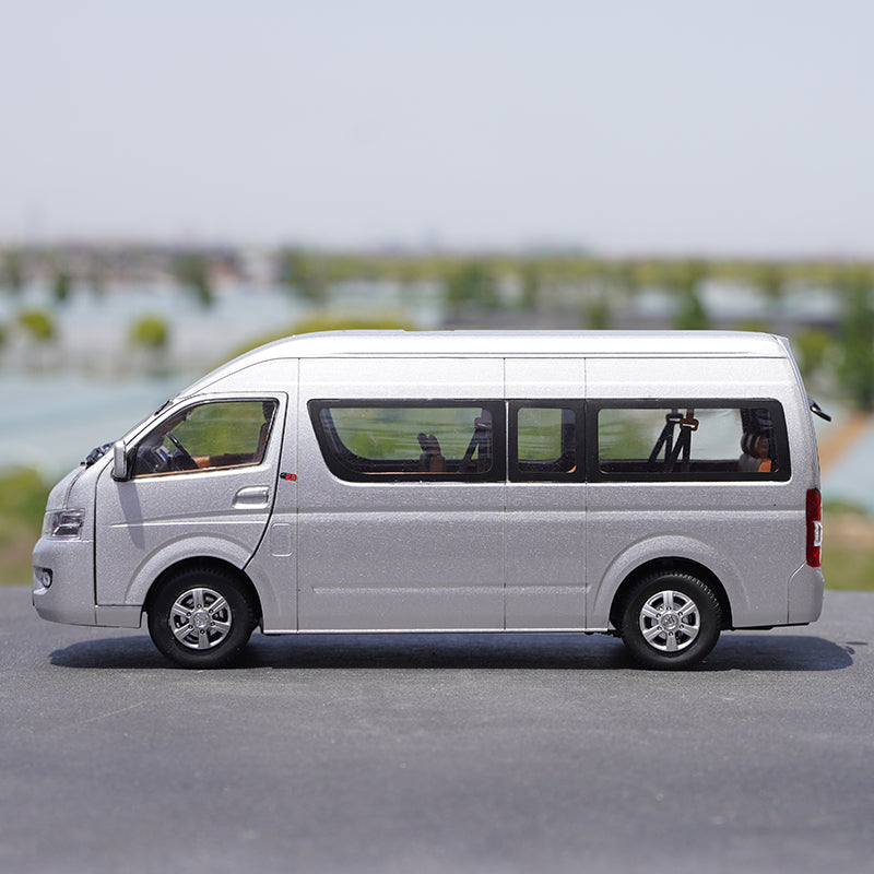 Original 1:24 Foton Mengparker S-class light passenger diecast commercial vehicle van MPV alloy simulation car model