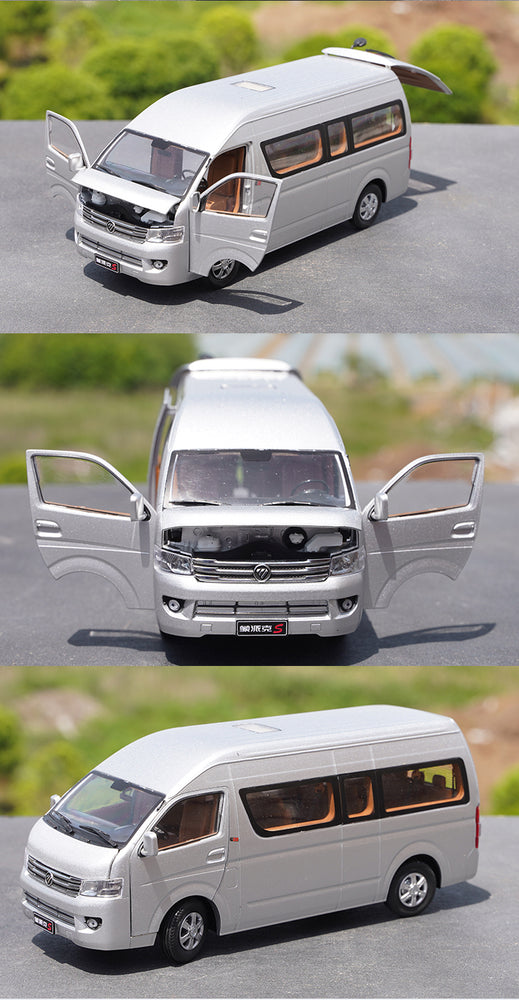 Original 1:24 Foton Mengparker S-class light passenger diecast commercial vehicle van MPV alloy simulation car model