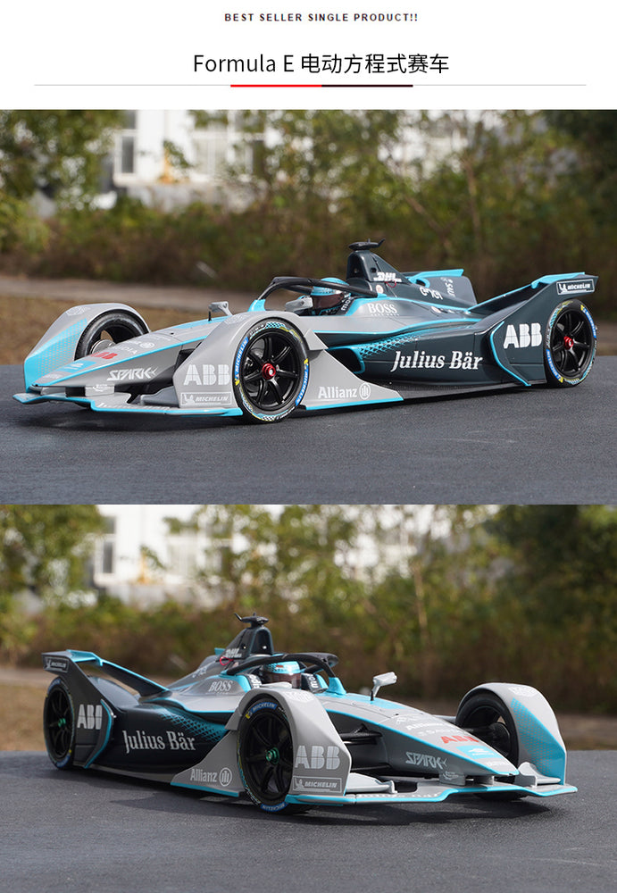 High quality 1:18 Minichamps FIA Formula E Gen2 diecast racing car model for gift, toy, collection