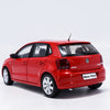 Original Authorized Authentic alloy 1:18 Volkswagen New Polo 2013 red scale model miniature Diecast Classic toy Car Model for gift, collection