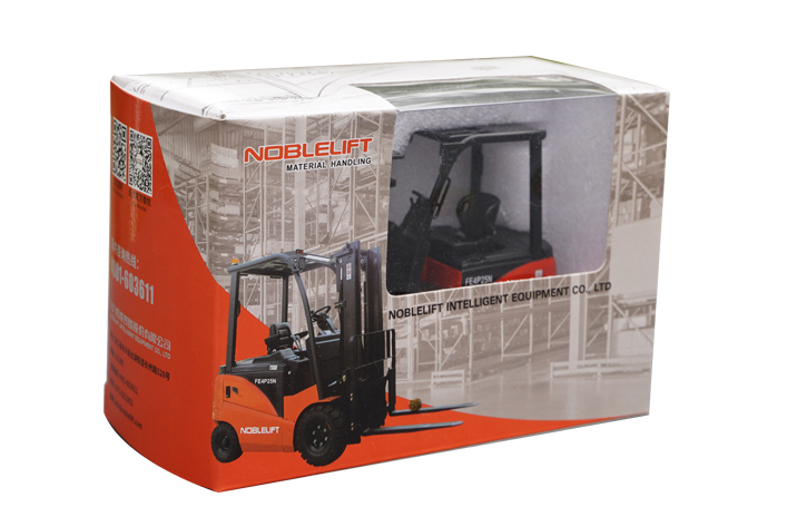 Original factory 1:25 NOBLELIFT diecast engineering truck model alloy forklift truck model for gift, collection