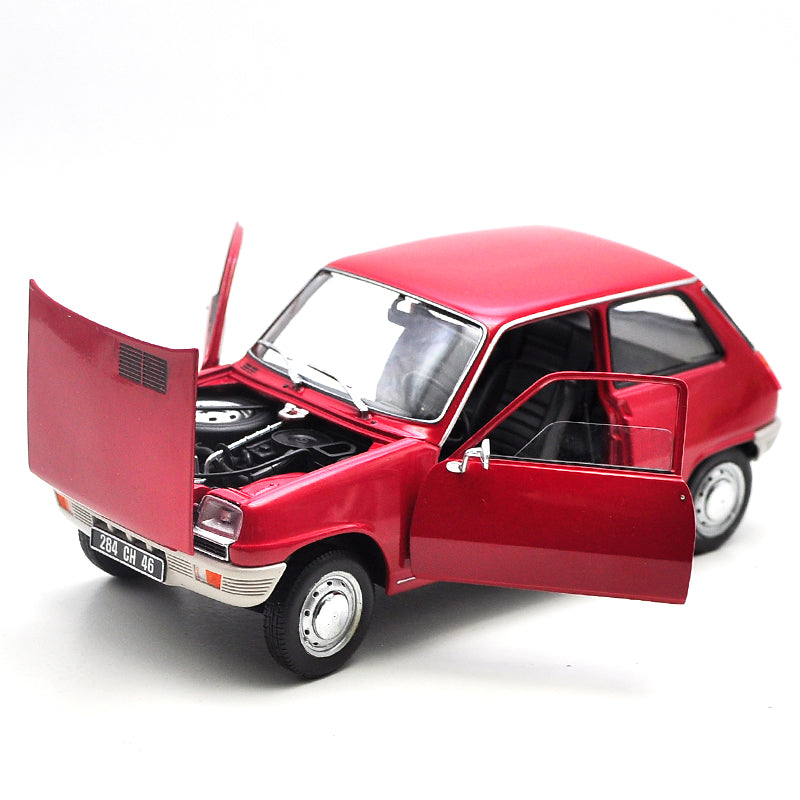 Alloy vehicle toy for 1:18 NOREV Renault 5 Alpine Renault 1976 simulated alloy car model