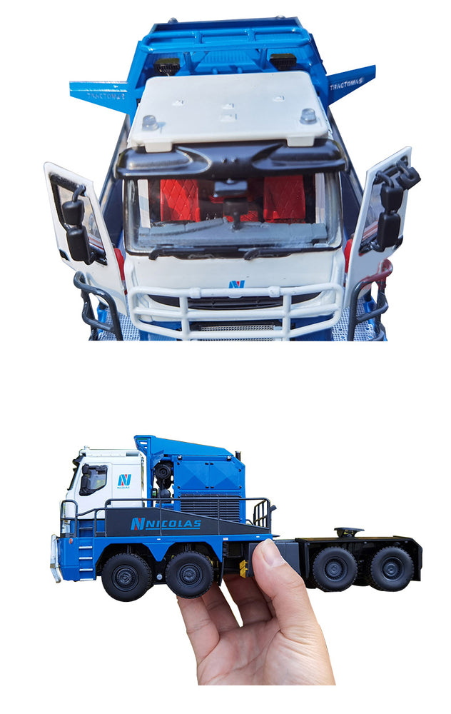 Tonkin 1:50 Nicolas Tractomas Diecast heavy tractor truck model car model for gift, toys