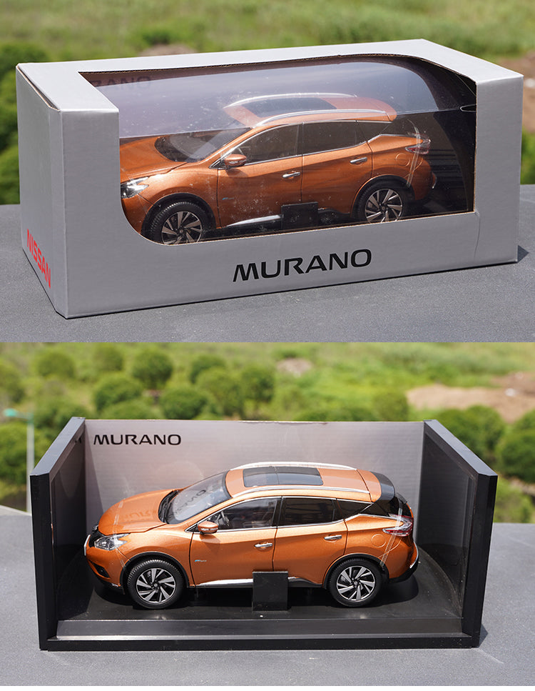 Original 1:18 Dongfeng Nissan Loulan Murano diecast alloy car model for collection, gift