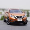 Original 1:18 Dongfeng Nissan Loulan Murano diecast alloy car model for collection, gift