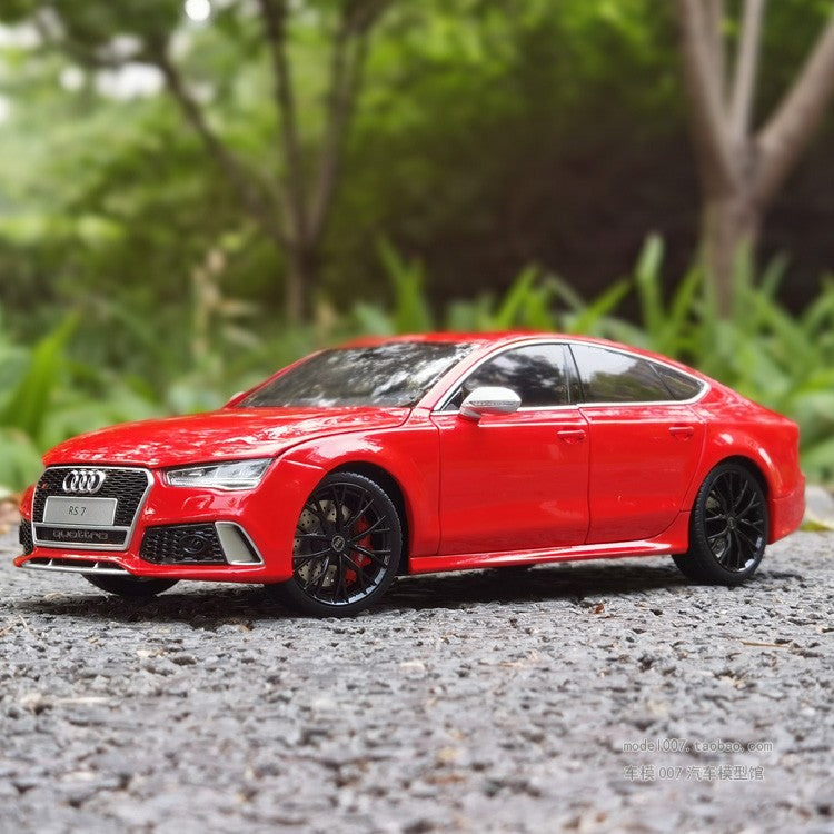 High quality classic authentic Kengfai 1:18 2016 Audi RS7 Sportback diecast alloy car model for gift,collection