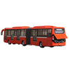 Original factory 1:64 Shanghai SHENWO diecast BRT Bus Articulated bus model for gift,collection,toy