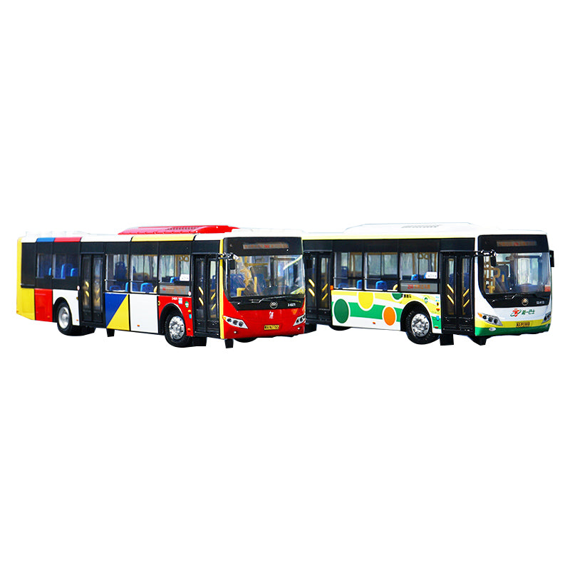 Colorful hot sell 1:42 Yutong ZK6128HG  ZK6125CHEVPG4 diecast bus model with fast shipping