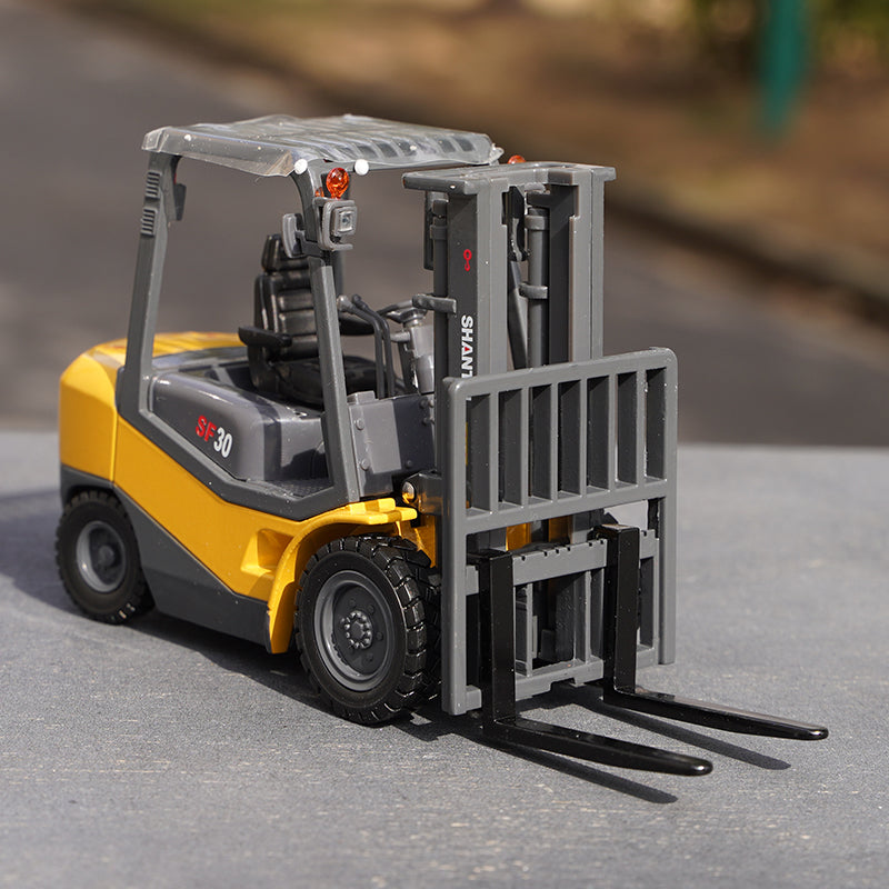 Original factory 1:25 Shantui SF30 Diecast Forklift model Construction machinery scale miniature model for gift