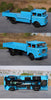 Original Blue 1:24 Sinotruk Yellow River JN150 8 ton cargo truck model Alloy heavy truck toy vehicle for gift