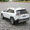 Original factory high quality Gac Fick Fiat Chrysler 1:18 Jeep Cherokee 2020 diecast SUV car model for gift, collection