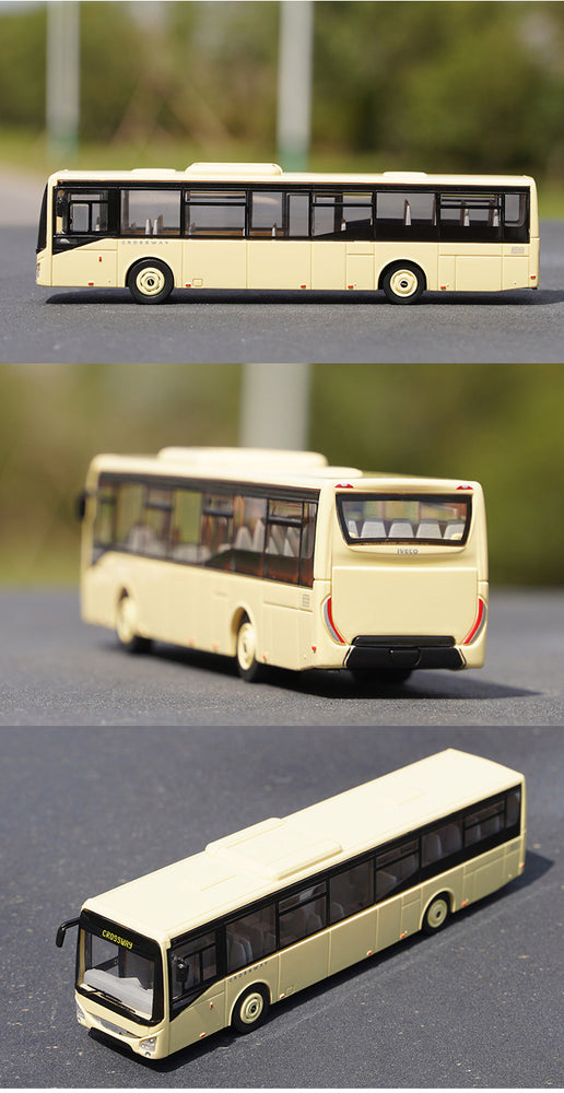 Original factory best sale 1:87 NOREV IVECO CROSSWAY URBANWAY BUS model for gift, toys
