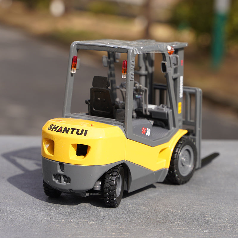 Original factory 1:25 Shantui SF30 Diecast Forklift model Construction machinery scale miniature model for gift