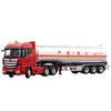 Original factory 1:36 Foton Ouman EST-A diecast oil tank model alloy container tank truck model for gift