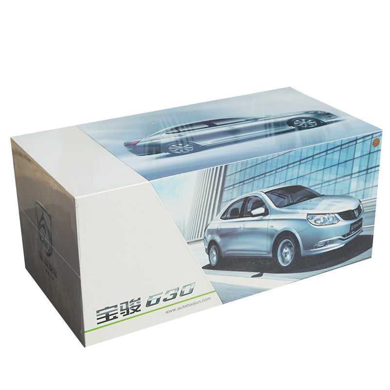 Origial factory 2011 Baojun 630 1:18 Scale Diecast Model with small gift